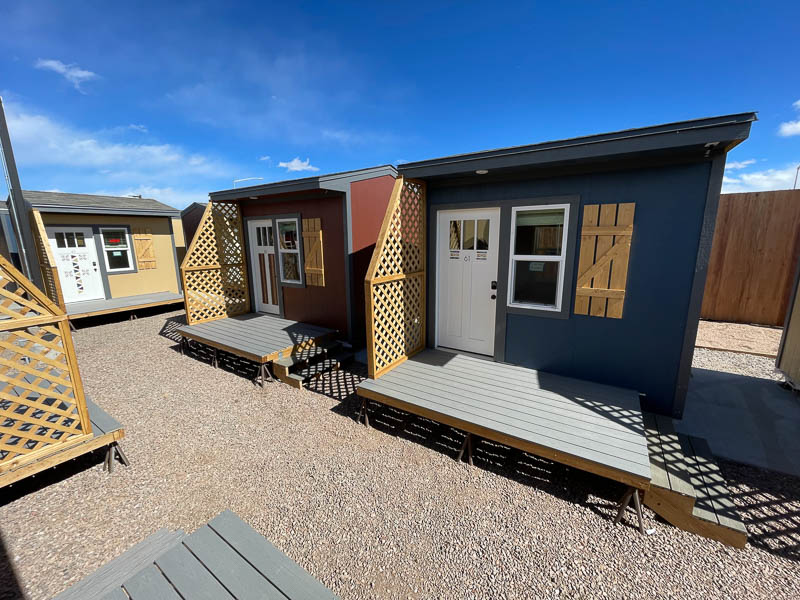 Photo of micro community exteriors.